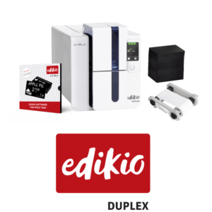 Evolis Edikio Price Tag Duplex plastkortskrivare för pris- och produktmärkning